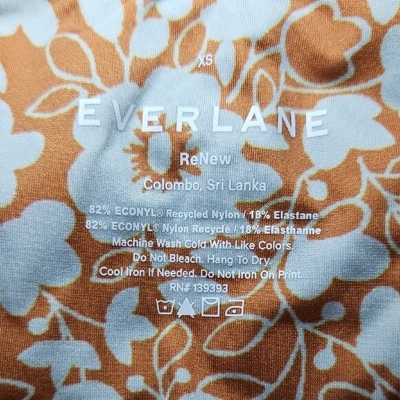 Everlane ReNew Floral Bikini Swimsuit Set New XS Beach Retro Boho Vacation - Picture 7 of 9